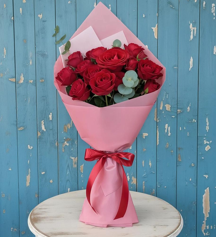 Букет цветов из: Розы в Губдене
