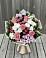 Букет цветов из: Альстромерии, Гвоздики, Розы и Хризантемы в Губдене