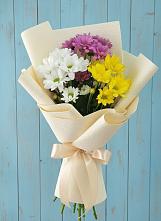 Букет цветов из:  Хризантемы в Губдене