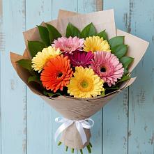 Букет цветов из:  Герберы #REPLACE_PRED# Губдене