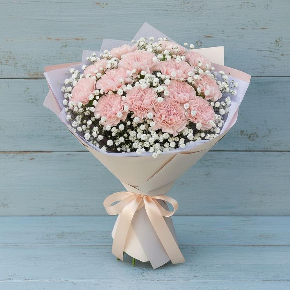 Букет цветов из: Гвоздики в Губдене