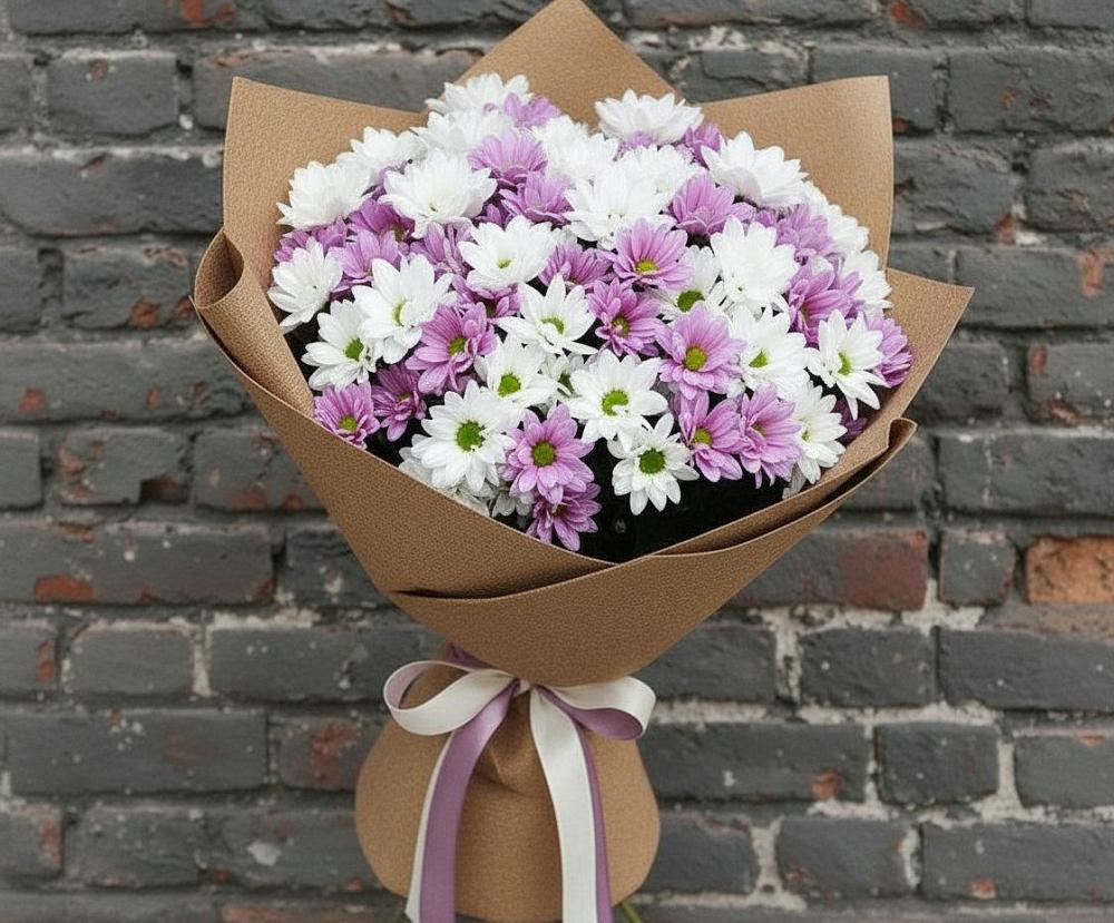 Букет цветов из: Хризантемы в Губдене