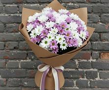 Букет цветов из:  Хризантемы #REPLACE_PRED# Губдене