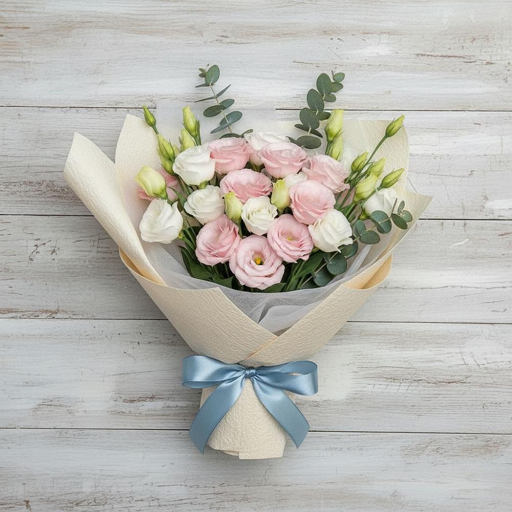 Букет цветов из: Лизиантусы в Губдене